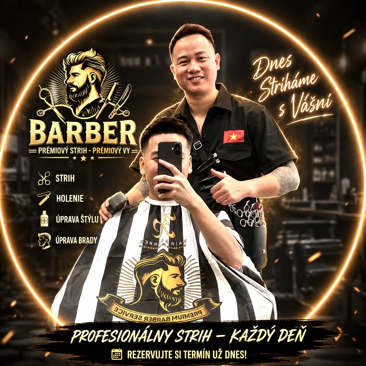 Hao Barber — Master Barber at Be. Hair & Barber